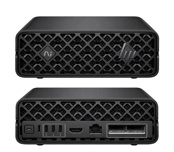 Dual-View Black Mini Desktop PC