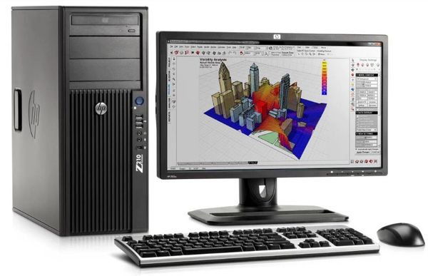 Máy tính workstation chuyển xử lý đồ họa cao